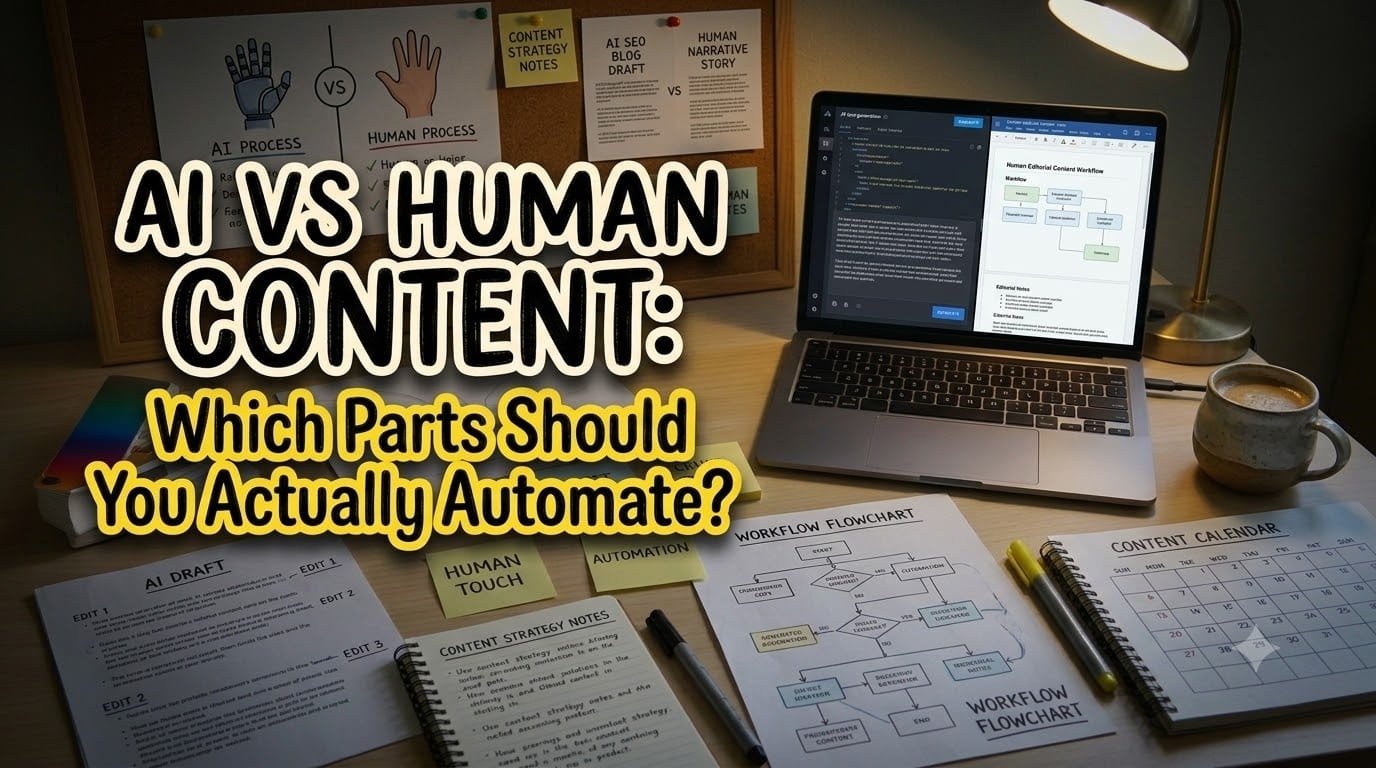 AI vs Human Content: Which Parts Should You Actually Automate?