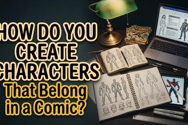 How Do You Create Characters That Belong in a Comic?