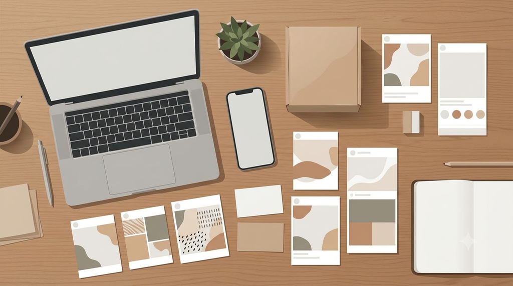 A brand identity becomes valuable when the same strategy appears consistently across customer touchpoints.