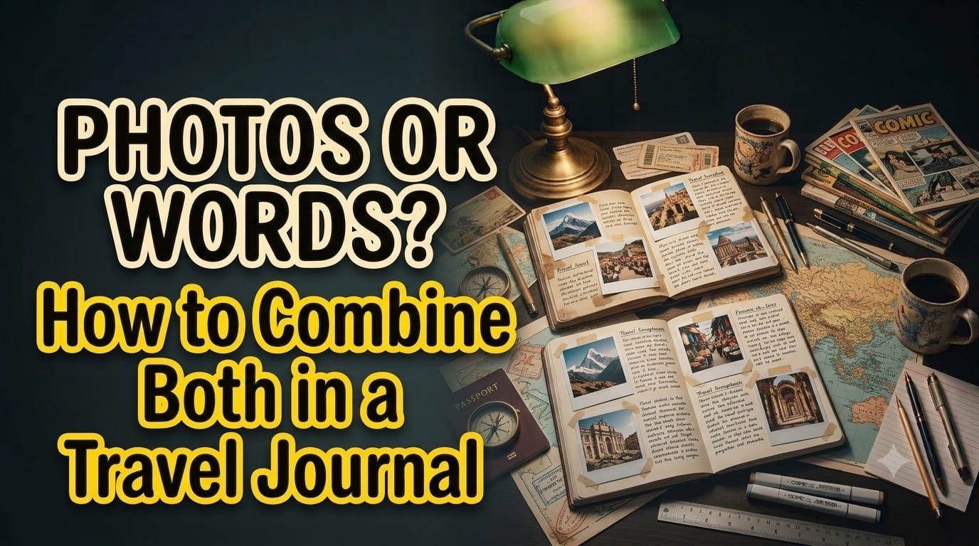 Photos or Words? How to Combine Both in a Travel Journal